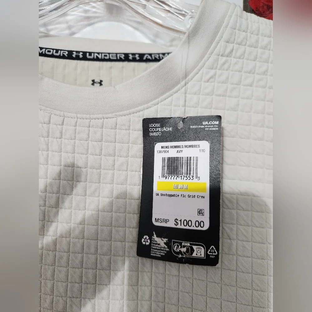 Under Armour Women's Cream Sweater - Picture 8 of 8